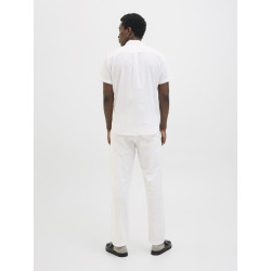 JACK & JONES Kane Summer Hør Jogging Bukser - Hvid JACK & JONES Kane Summer Hør Jogging Bukser - Hvid