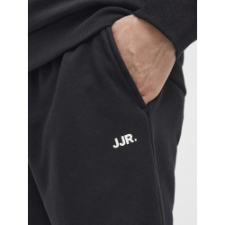 JJ REBEL Gorm Rebel Logo Sweat Shorts - Sort