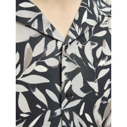 JJ REBEL Bern Resort Skjorte - Sort