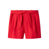 NAME IT KIDS Falinnen Hør Shorts - Chinese Red