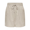 ONLY Augusta Shorts - Feather Gray / Cloud Dancer