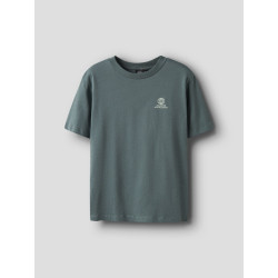 NAME IT Hure T-Shirt - Silver Pine