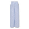 KIDS ONLY Smilla Life Stribede Bukser - Cloud Dancer / Clear Sky