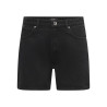 ONLY Venus Denim Mom Shorts - Washed Black