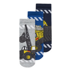 NAME IT MINI Jabez 3-Pak Strømper - Navy Blazer