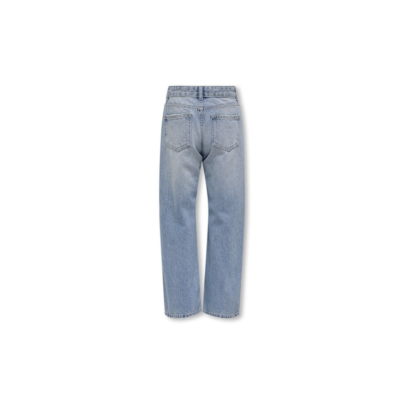 KIDS ONLY Ella Wide Jeans - Light Blue Denim