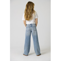 KIDS ONLY Ella Wide Jeans - Light Blue Denim