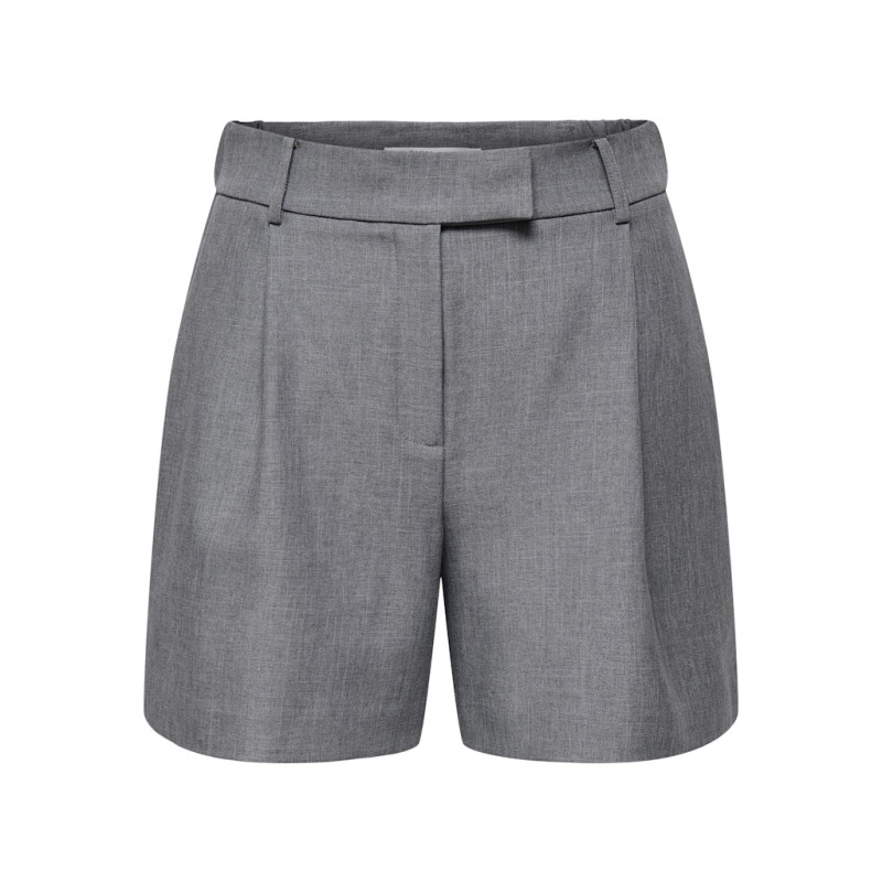 ONLY Linda Shorts - Medium Grey Melange