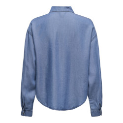 ONLY Charis Life Skjorte - Medium Blue Denim ONLY Charis Life Skjorte - Medium Blue Denim