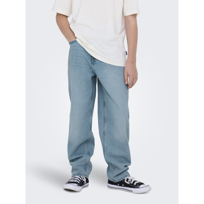 ONLY & SONS JUNIOR Fade Loose LB 3373 Jeans - Light Blue Denim