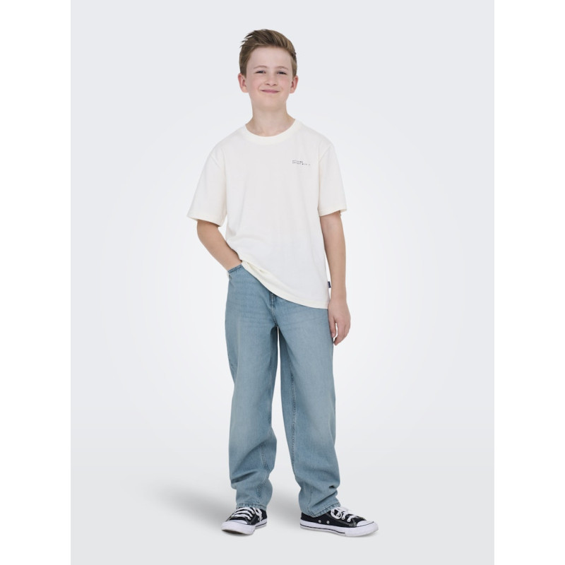 ONLY & SONS JUNIOR Fade Loose LB 3373 Jeans - Light Blue Denim