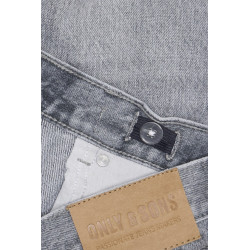 ONLY & SONS JUNIOR Edge MG 2790 Denim Shorts - Medium Grey Denim