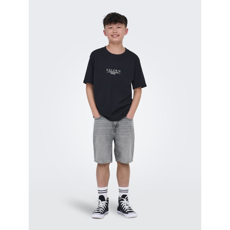 ONLY & SONS JUNIOR Edge MG 2790 Denim Shorts - Medium Grey Denim