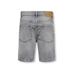 ONLY & SONS JUNIOR Edge MG 2790 Denim Shorts - Medium Grey Denim