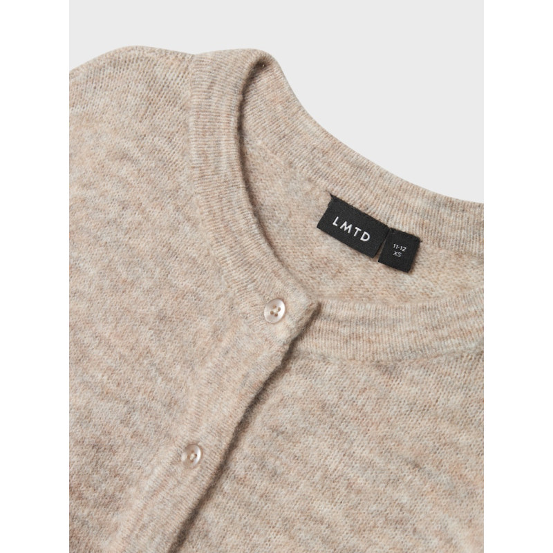LMTD Flodet Kort Strik Cardigan - Peyote