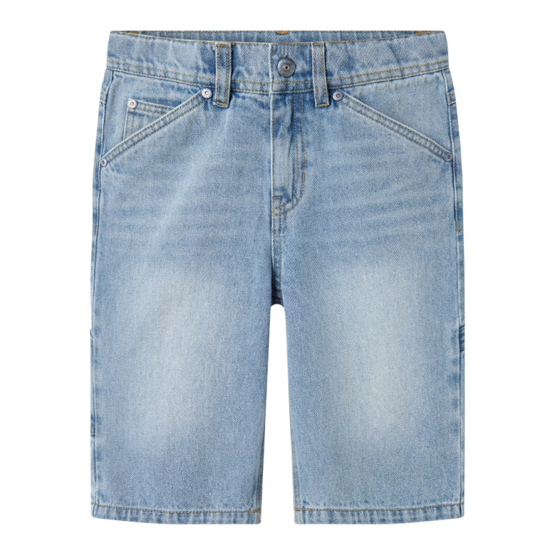 NAME IT KIDS Ryan Bermuda 3800 Denim Shorts - Light Blue Denim