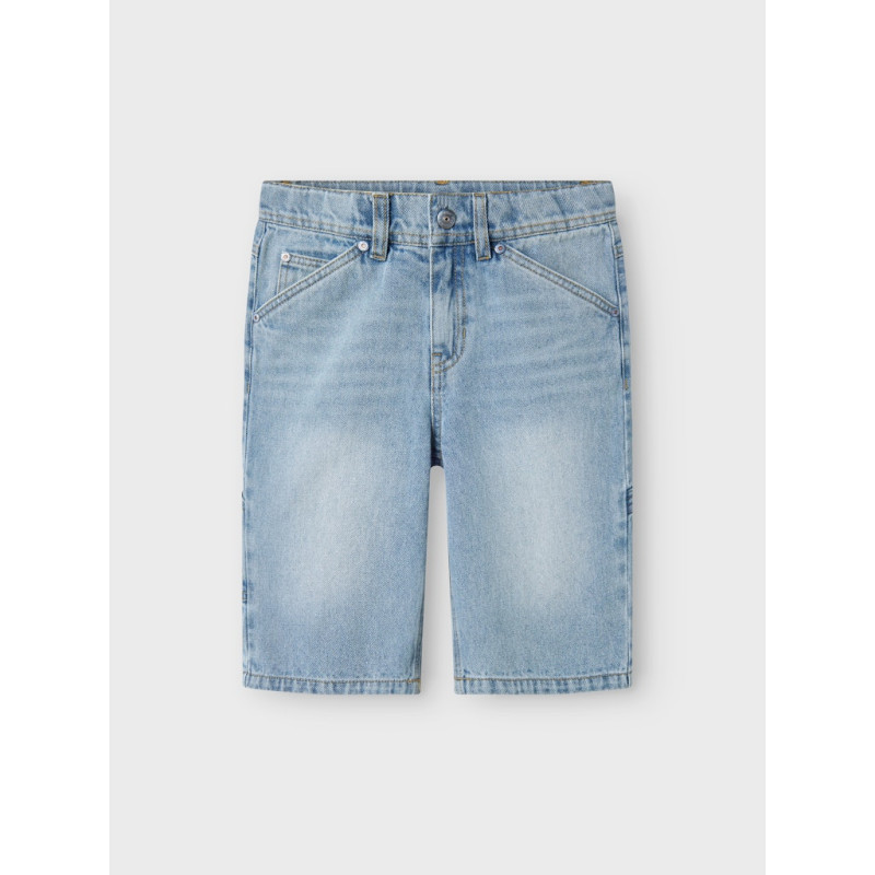 NAME IT KIDS Ryan Bermuda 3800 Denim Shorts - Light Blue Denim