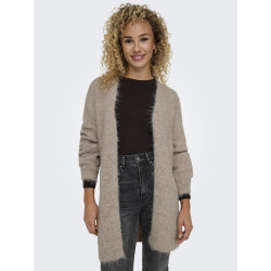 JDY Zoey Strik Cardigan - Chateau Gray