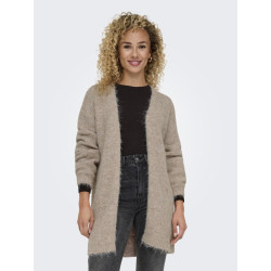 JDY Zoey Strik Cardigan - Chateau Gray