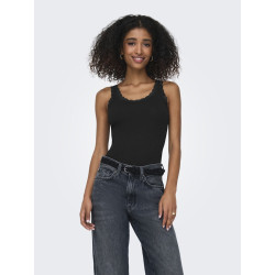 ONLY Sara Sharai Blonde Tanktop - Sort