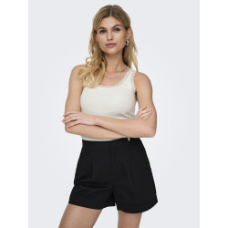 ONLY Sara Sharai Blonde Tanktop - Cloud Dancer