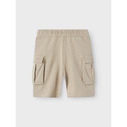 NAME IT KIDS Mollie Cargo Shorts - Pure Cashmere