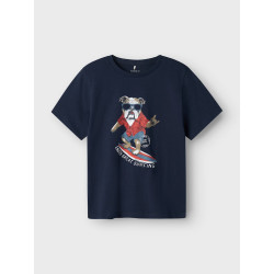 NAME IT KIDS Fuldme T-shirt - Navy Blazer