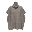 ONLY Lovisa Life Strik Poncho - Camel