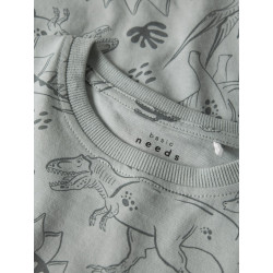 NAME IT MINI Valther T-shirt - Aqua Gray