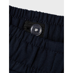NAME IT KIDS Henlo Sweat Shorts - Dark Sapphire