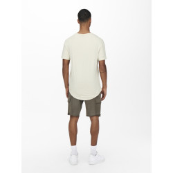ONLY & SONS Matt Longy T-shirt - Pelican