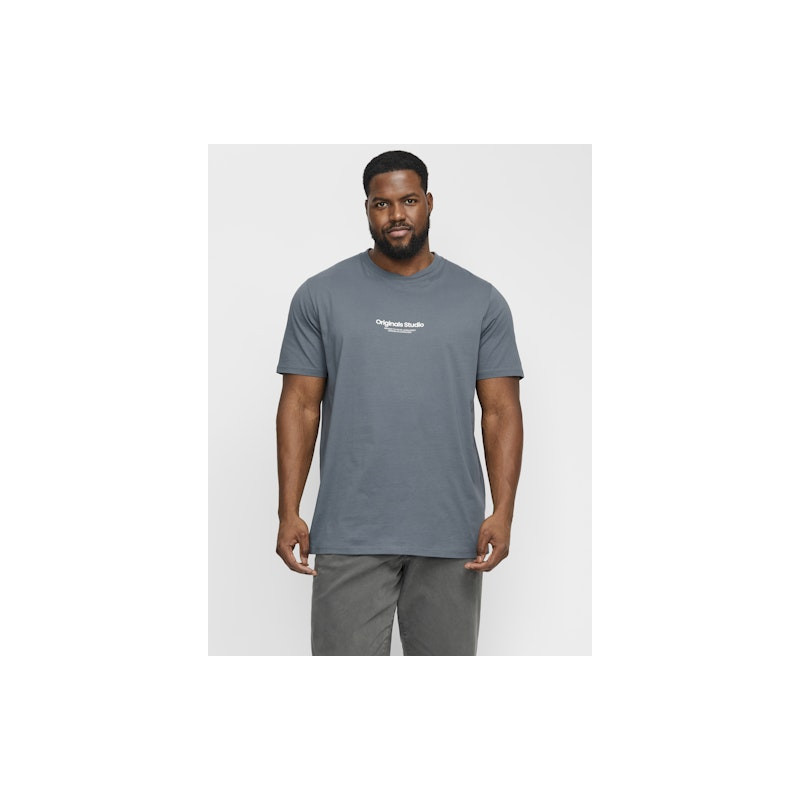 JACK & JONES PLUS - Vesterbro Tee - Stormy weather