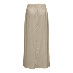 ONLY Caro Hør Maxi Nederdel - Oxford Tan