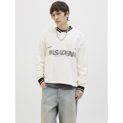 JACK & JONES CORE Horizon Sports Sweatshirt - Cloud Dancer