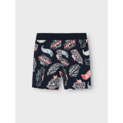 NAME IT MINI Ary Hotwheels Shorts - Navy Blazer
