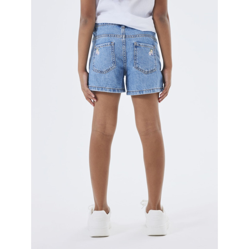 Name It Bella Denim Shorts - Medium Blue Denim