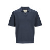 JACK & JONES PREMIUM Bluoliver Strik Polo - Blue Nights