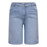 ONLY CARMAKOMA Sonny Denim Wide Shorts - Light Blue Denim