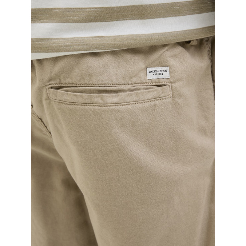JACK & JONES Jaiden Campaign Hybrid Hør Shorts - Crockery JACK & JONES Jaiden Campaign Hybrid Hør Shorts - Crockery