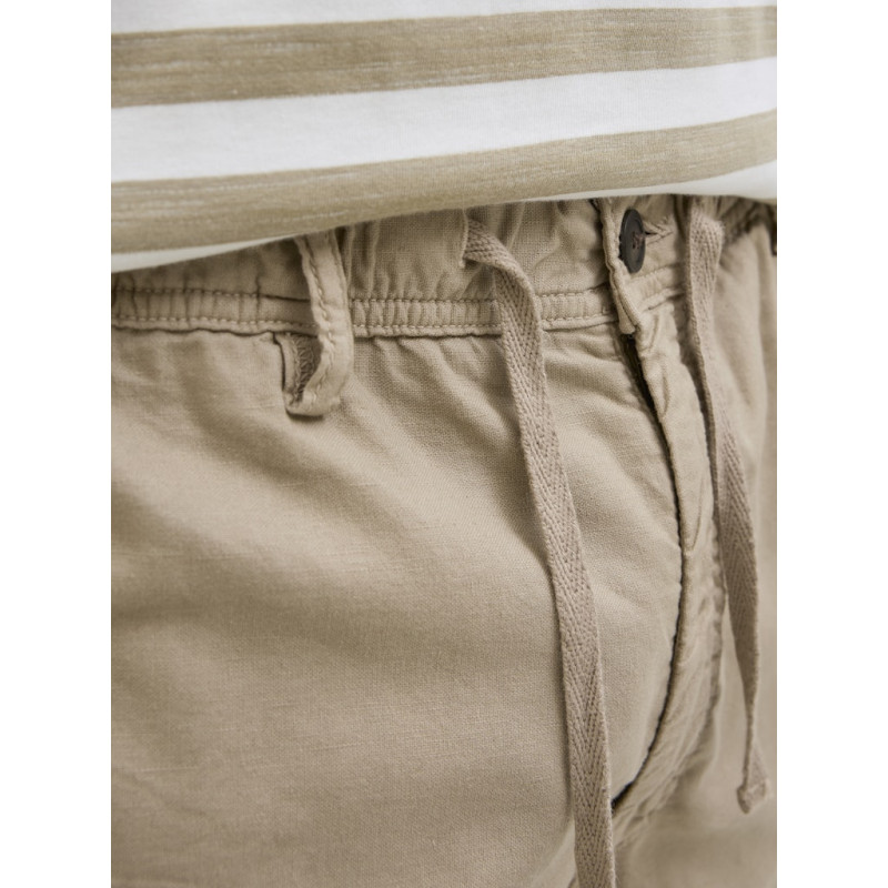 JACK & JONES Jaiden Campaign Hybrid Hør Shorts - Crockery JACK & JONES Jaiden Campaign Hybrid Hør Shorts - Crockery