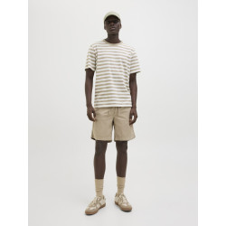 JACK & JONES Jaiden Campaign Hybrid Hør Shorts - Crockery JACK & JONES Jaiden Campaign Hybrid Hør Shorts - Crockery