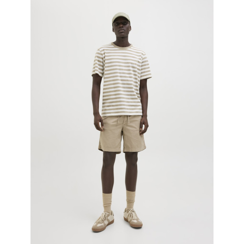 JACK & JONES Jaiden Campaign Hybrid Hør Shorts - Crockery JACK & JONES Jaiden Campaign Hybrid Hør Shorts - Crockery