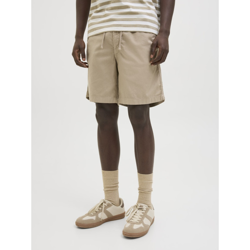 JACK & JONES Jaiden Campaign Hybrid Hør Shorts - Crockery JACK & JONES Jaiden Campaign Hybrid Hør Shorts - Crockery