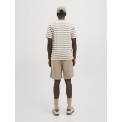 JACK & JONES Jaiden Campaign Hybrid Hør Shorts - Crockery JACK & JONES Jaiden Campaign Hybrid Hør Shorts - Crockery