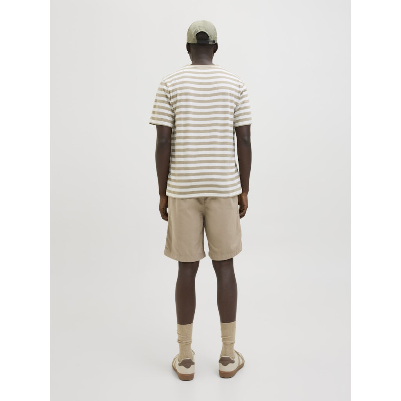 JACK & JONES Jaiden Campaign Hybrid Hør Shorts - Crockery JACK & JONES Jaiden Campaign Hybrid Hør Shorts - Crockery