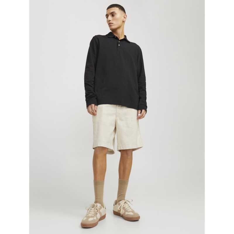 JACK & JONES Jaiden Campaign Hybrid Hør Shorts - Moonbeam JACK & JONES Jaiden Campaign Hybrid Hør Shorts - Moonbeam