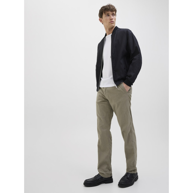JACK & JONES Kane Hybrid Bondi Hør Joggingbukser - Dusty Olive JACK & JONES Kane Hybrid Bondi Hør Joggingbukser - Dusty Olive