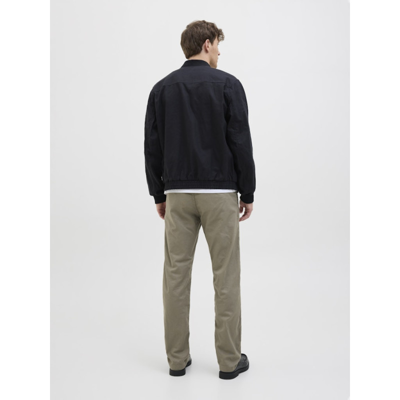 JACK & JONES Kane Hybrid Bondi Hør Joggingbukser - Dusty Olive JACK & JONES Kane Hybrid Bondi Hør Joggingbukser - Dusty Olive