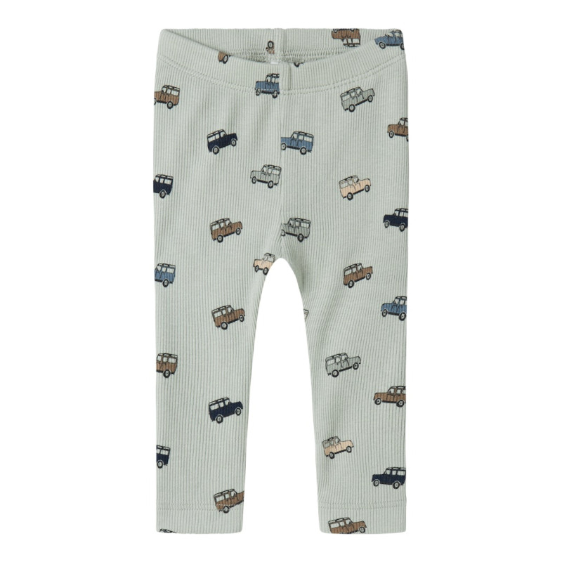 NAME IT BABY Hukab Long John Leggings - Aqua Gray
