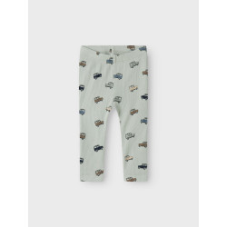 NAME IT BABY Hukab Long John Leggings - Aqua Gray